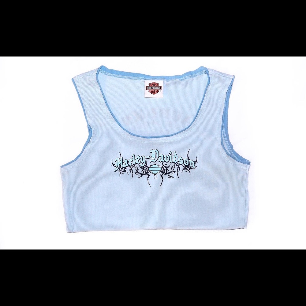 Y2K Harley Davidson Tank!! 🦋